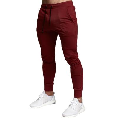 China Wholesale High Quality Men's Casual Cotton Anti-Wrinkle Pants Jogging Sports Pants With Pocket Stretch Slim Trousers for sale