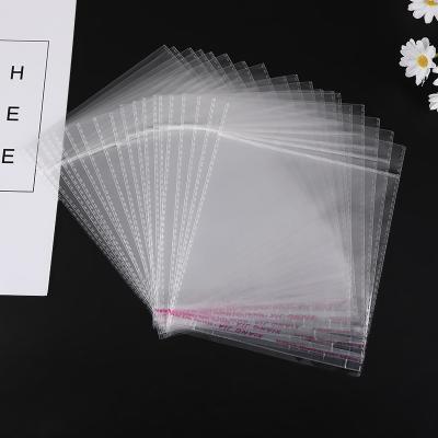 China Customized Plastic Transparent Packaging Self Sealing Self Sealing Plastic Bag Opp Bag Clothing Item Moisture Proof Packaging Bag for sale