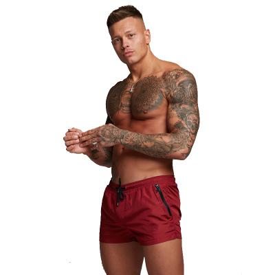 China Anti-wrinkle Summer Men's Quick-drying Sweat-absorbent Sports European And American Shorts Fitness Running Slim Shorts for sale