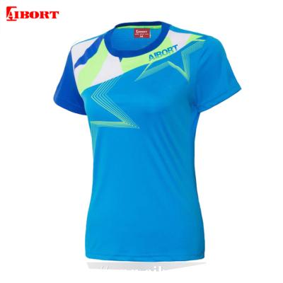 China 2020 breathable new reclcyed function fabric sports teamwear sublimated t-shirts quick dry custom performance t-shirts sublimation shorts for sale