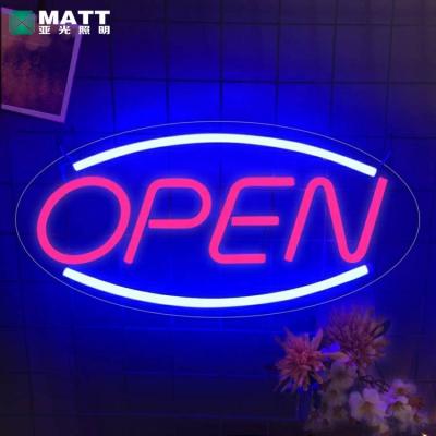 China Dropshipping Long Term Work Matt Letters Led Coffee Neon Custom Open Sign Light Neon Sign Logo For Bar Shop Decor for sale