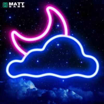 China Long term work Matt dropshipping led cable neon lights decorate cloud neon sign to wedding for bedroom decor for sale