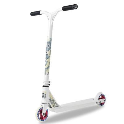 China PU Fox Pro Stunt Scooter Stunt Kick Scooter 110mm Big Wheels Head Scooter for sale