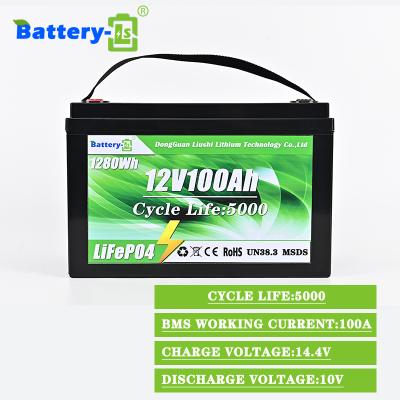 China Deep Cycle Electric Bicycle/Scooter Battery 120ah 200ah 300a 50ah 60ah 48v 72v Bms Lithium Battery 12v 100ah Lifepo4 12v 100ah for sale