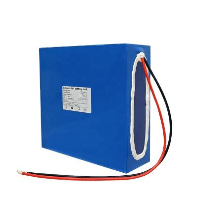 China 48V 60AH electric bicycles/scooters lithium battery pack with BMS for electric scooter with high quality ternary lithium battery for sale