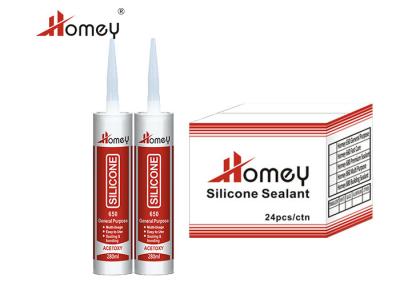 China DIY Acetoxy Silicone Sealant Highly Flexible For Sealing / Leaking Prevention for sale