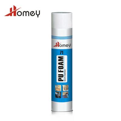 China Multi PU Foam Sealant Filling Gap Heat Preservation Cold Sound Insulation for sale