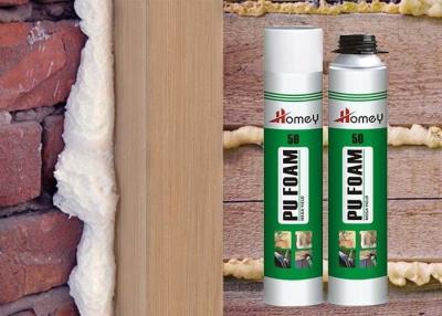 China 65L Polyurethane Foam Sealant Mega Yield PU Foam Sealant Curtain Wall Filling for sale