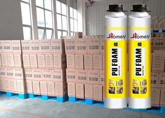 China 750ml Winter PU Foam Insulation / Polyurethane Foam Spary Ambient Temperature Heat / Cold Resistant for sale