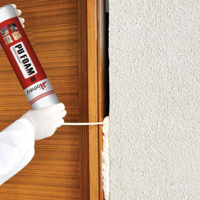 China PU Polyurethane Foam Sealant Spray Rigid Diy Spray Foam Insulation Window Door Frame Install for sale