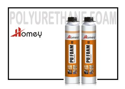 China Flame Reartant PU Foam Insulation / Expanding Polyurethane Glue 600g-900g for sale