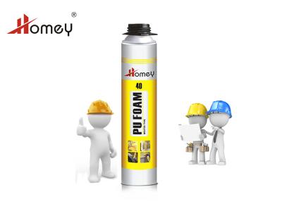 China Stable Winter Type PU Foam Sealant  / Adhesive Gaps And Cracks Foam for sale