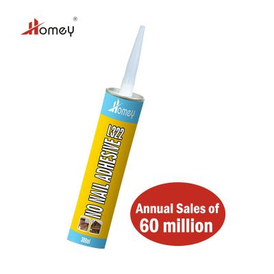 China Fast Dry Strong Adhesion Nail Free Glue Strong  For Construction for sale