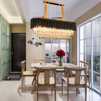 China Surface Mounted Modern K9 Crystal Chandeliers Ceiling Luxury Lighting Suppliers Living Room Led Dining Pendant Lamps For Home Decor Plants for sale