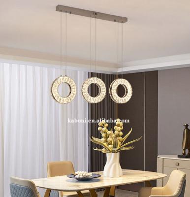 China Surface mounted gold and LED chandeliers are suitable for kitchens and some furniture finishes for sale