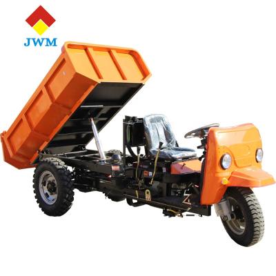 China Jinwang Mining/tricycle garden/construction/farm equipment for 3 wheel diesel agricultural diesel cargo loading vehicle for sale