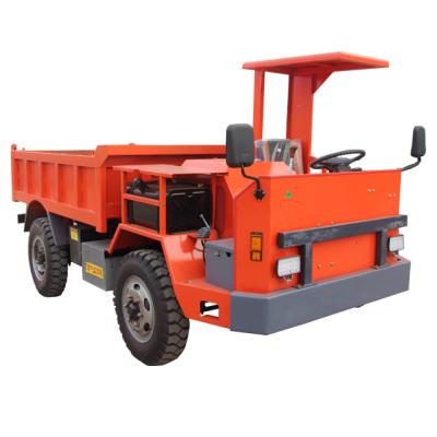 China _Mining/garden/construction/farm equipment Jinwang big discount price 4x4 diesel Mini Truck 5 ton mine underground dump truck mine site dumper for sale