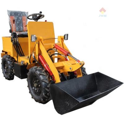 China Cheap Sale Land Jinwang Material Handling Track Skid Steer Loader Mini Skid Steer Loader For Mini Wheel Loader for sale