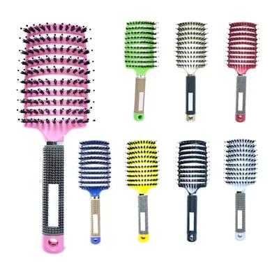 China Waterproof Hair Brush Detangle Bling Square Glitter Custom Combs Detangling Hair Brush for sale