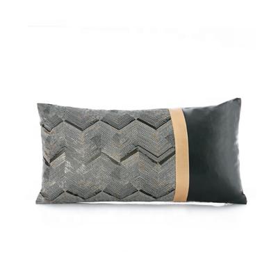 China Luxury Indian Geometric Anti-Decubitus Pillow Cushion Cover for sale