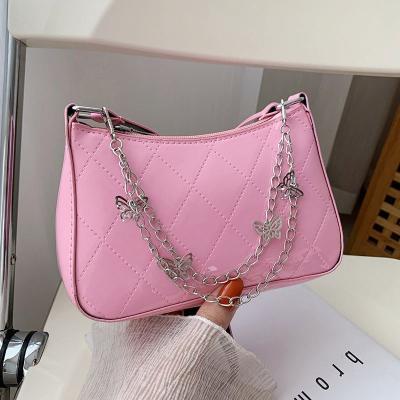 China New Fashion High Quality Handbag Chain Women XP2404 Simple Ringing Ladies For Bag Custom Underarm Shoulder Cross - Body Bag Manufacturer for sale