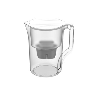 China Removes Bacteria ABS Carbon Filter Water Jug Hot Sale Plastic Water Pitcher With Filter for sale