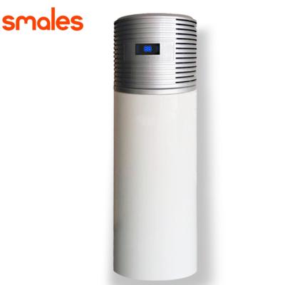 China Storage all household in one air lined Heater Enamel hot water pump heat source vertical soure 150L/200L 250/250 for sale