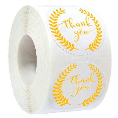 China Waterproof Personalized Round Label Stickers Template Sticker Labels Packaging Label For Custom Sticker for sale