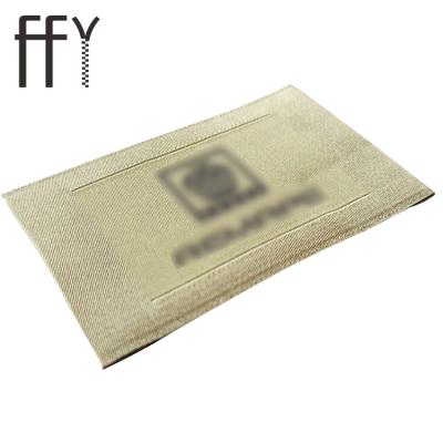 China Sustainable High Quality Customizable Embroidery Fabric Labels Factory Supplier Garment Woven Label for sale