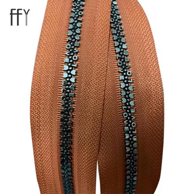 China China Factory Waterproof Multifunctional Giant Plastic TeethTape Garment Zipper Waterproof Plastic Zipper for sale