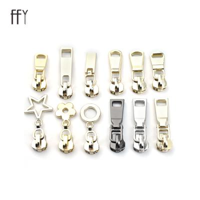 China Custom Other High Quality Smooth Zipper Puller Multifunctional Mental Head Multifunctional Slider for sale