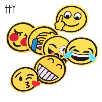 China Wholesale Cute 3D Emoticons Clothing AccessoriesPatches Embroidery Patch For Garment for sale