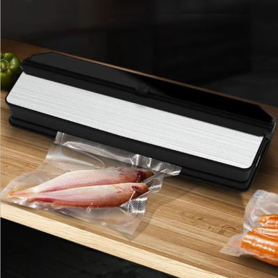 China 2021 Newest Household Food Electronic Vacuum Sealer Integrated Bag Cutter for sale