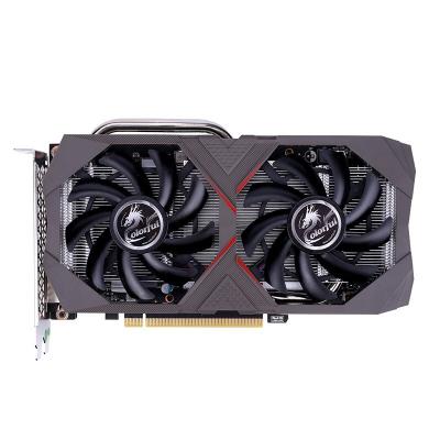 China SUPERB Gaming Graphics Card GeForce GTX 1660 Colorful 6G 1530MHz 14Gbps GDDR6 Workstation with Dual Fan Game Video Cards for sale