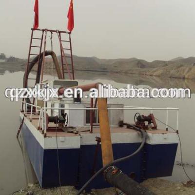 China 10 inch sand suction dredger with jet water pump 200cbm 200 m3/hour for sale