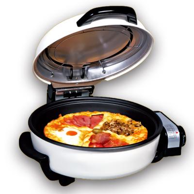 China Hot Sellling hotel 12 inch non stick pizza maker electric pizza oven for home for sale