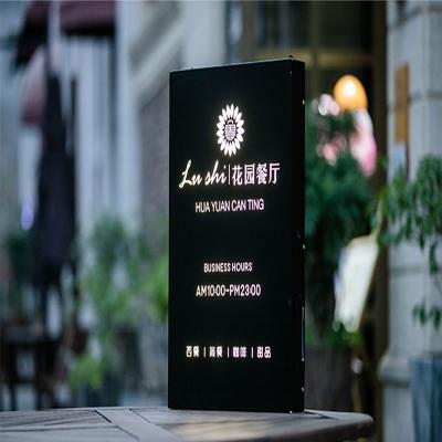 China Wholesale Customized Luxury  Light Boxes Signs Lighting Letter Led Lighting Box Sign for sale