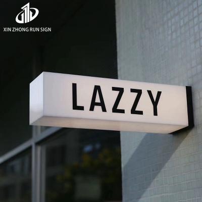 China Light Board Marker 3D Sign Outdoor Light Box Advertising Sign 3D Letter Sign Acrylic Light Box for sale