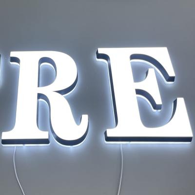 China Customized Led Channel Letters Outdoor Store Signage 3D Acrylic Letter Sign for sale