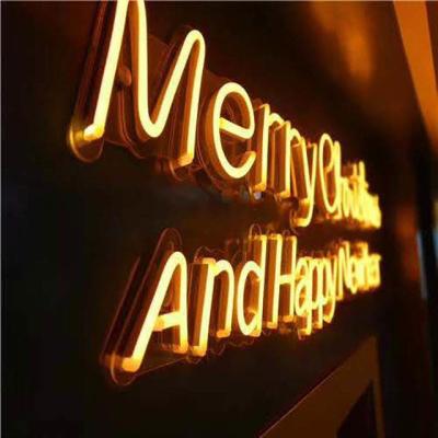 China Custom Wedding Decoration Led Neon Letters Sign Personalized Acrylic Advertising Neon Light for sale