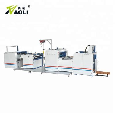 China CLOTHING High Speed ​​Automatic Thermal Film Machine Laminating Sheet Fed Fully Automatic Laminating Machine for sale