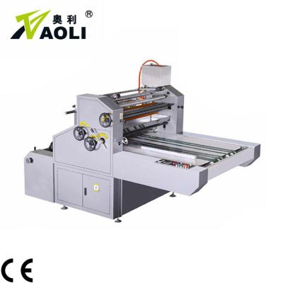 China CLOTHING CSFM-1000/1200 hot water bopp window plastic film machine PVC laminating base laminating machine for sale