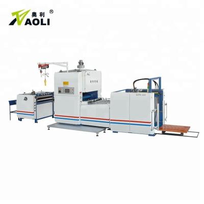 China CLOTHING Vertical semi-automatic BOPP film paper laminating machine watesoluble film laminating laminating machine for sale