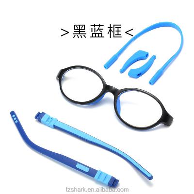 China Amazon Temple Light Anti Blue Light Glasses Glasses High Quality Rubber Soft Flexible Kids Anti Hinge Metal Tr90 Glasses Special Blue Light Glasses For Kids for sale