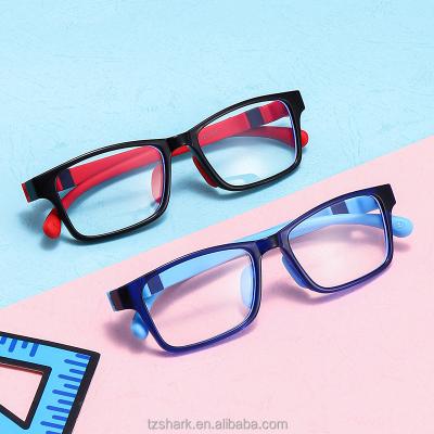 China 2021 Blue Light Anti Glass Glasses 2021 Blue Light Blocker Kids Glasses Flexible Blue Light Glass Kids Tr90 Anti Blocker Glasses For Students for sale