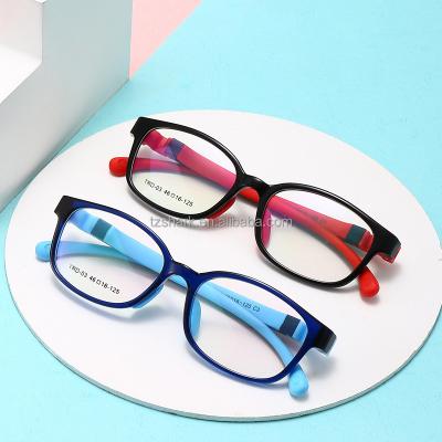 China Anti Blue Light Glasses Glasses 2021 Blue Light Blocker Kids Glasses Flexible Blue Light Glasses Tr90 Kids Glasses Anti for sale