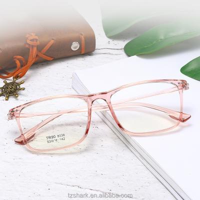 China Adults Glasses 2021 New Fashion Vintage Tr90 Optical Frame Adult Spectacle Glasses Frames For Women Men for sale