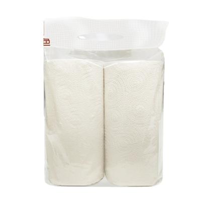 China Bulk Factory Price Eco - Friendly 2 Ply Kitchen Paper Towel Soft Bamboo Roll for sale