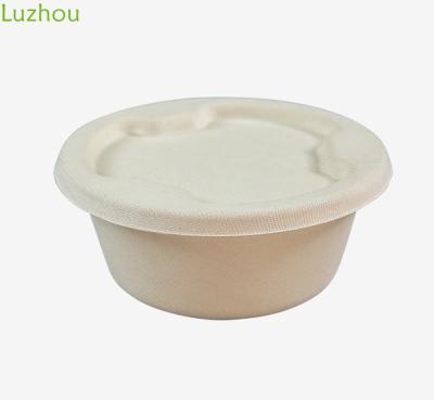 China waterproof & Eco - Friendly Compostable Oilproof Sugar Cane Bagasse Bowl 32oz 1000ml for sale