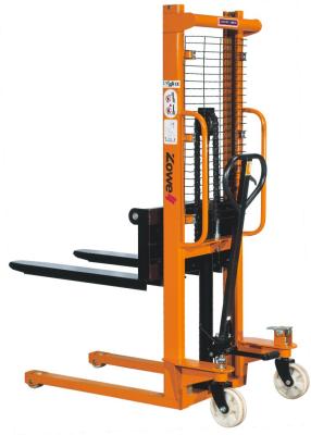 China Hydraulic Hand Forklift Manual Pallet Truck With 1600mm Lifting Height for sale